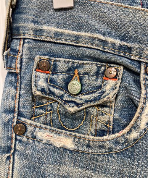 TRUE RELIGION（トゥルー レリジョン）TRUE RELIGION (トゥルー レリジョン) JOEYデニムパンツ ブルー サイズ:W28（71cm）の古着・服飾アイテム