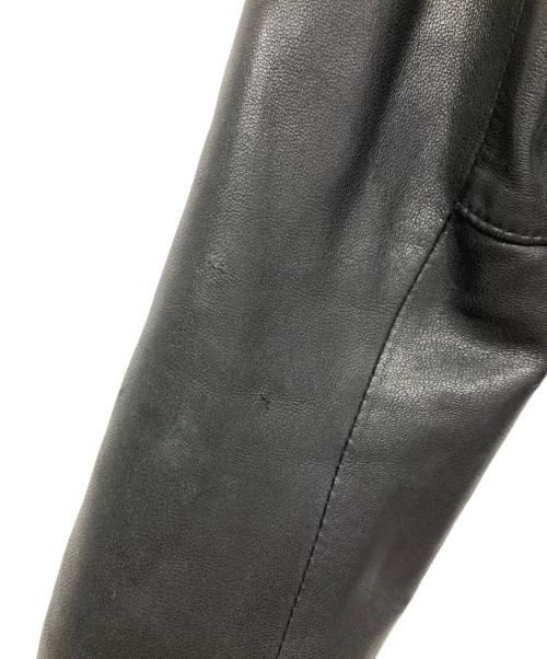 HARE（ハレ）HARE (ハレ) ラムレザージャケット ブラック サイズ:Mの古着・服飾アイテム