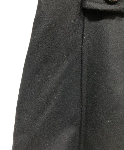 BURBERRY BLUE LABEL（バーバリー ブルー レーベル）BURBERRY BLUE LABEL (バーバリー ブルー レーベル) ファー付コート ブラック サイズ:38の古着・服飾アイテム