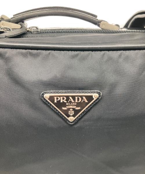 PRADA（プラダ）PRADA (プラダ) ナイロンブリーフケース ブラックの古着・服飾アイテム