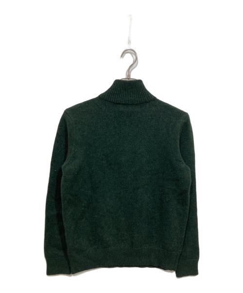 POLO RALPH LAUREN（ポロ・ラルフローレン）POLO RALPH LAUREN (ポロ・ラルフローレン) ハーフジップニット グリーン サイズ:Lの古着・服飾アイテム