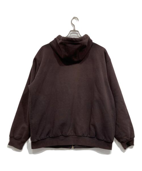 CarHartt（カーハート）CarHartt (カーハート) ジップパーカー ブラウン サイズ:ＸＬの古着・服飾アイテム