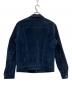 BENETTON (ベネトン) ピッグレザージャケット ネイビー サイズ:XL：4000円
