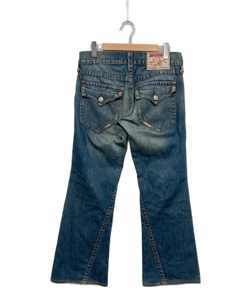 TRUE RELIGION（トゥルー レリジョン）TRUE RELIGION (トゥルー レリジョン) フレアデニムパンツ / 803 ブルー サイズ:W30（76cm）の古着・服飾アイテム