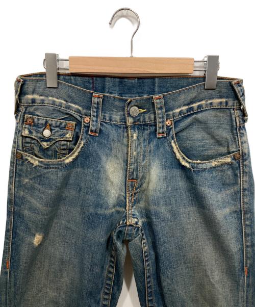 TRUE RELIGION（トゥルー レリジョン）TRUE RELIGION (トゥルー レリジョン) フレアデニムパンツ / 803 ブルー サイズ:W30（76cm）の古着・服飾アイテム