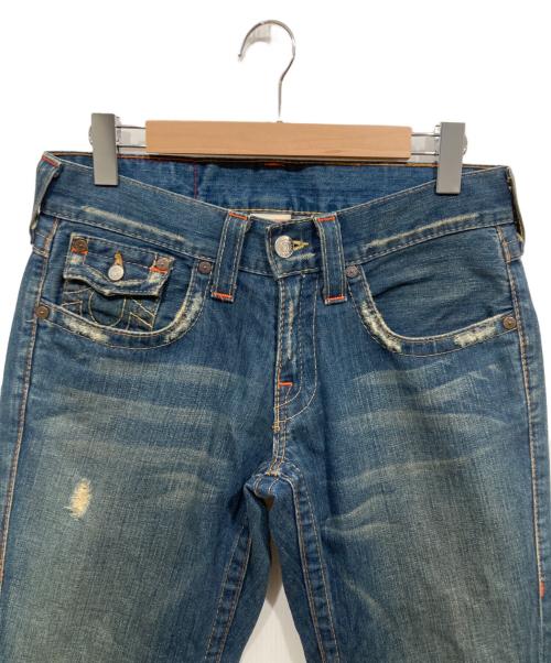 TRUE RELIGION（トゥルー レリジョン）TRUE RELIGION (トゥルー レリジョン) デニムパンツ / JOEY ブルー サイズ:W30（76cm）の古着・服飾アイテム