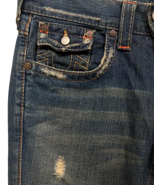 TRUE RELIGION（トゥルー レリジョン）TRUE RELIGION (トゥルー レリジョン) デニムパンツ / JOEY ブルー サイズ:W30（76cm）の古着・服飾アイテム