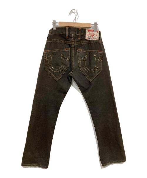 TRUE RELIGION（トゥルー レリジョン）TRUE RELIGION (トゥルー レリジョン) カラーパンツ / MICKY グリーン サイズ:W30（76cm）の古着・服飾アイテム