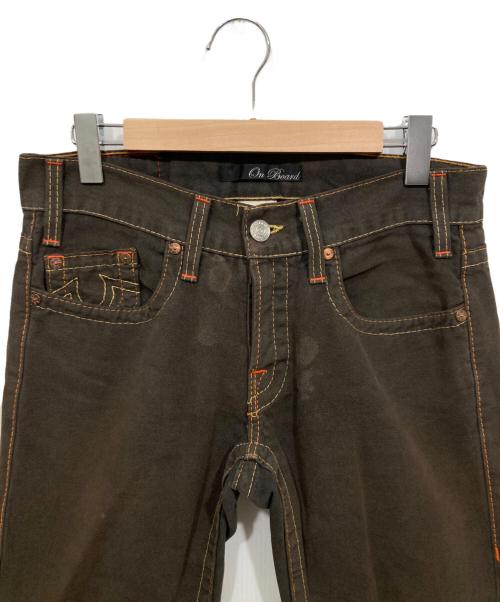 TRUE RELIGION（トゥルー レリジョン）TRUE RELIGION (トゥルー レリジョン) カラーパンツ / MICKY グリーン サイズ:W30（76cm）の古着・服飾アイテム