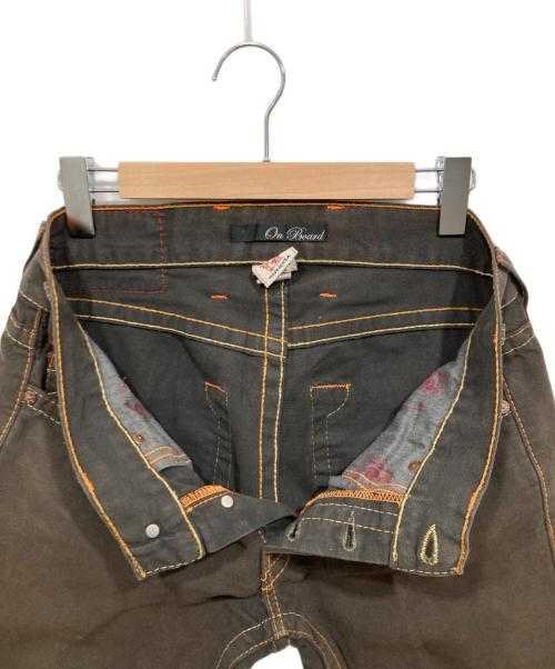 TRUE RELIGION（トゥルー レリジョン）TRUE RELIGION (トゥルー レリジョン) カラーパンツ / MICKY グリーン サイズ:W30（76cm）の古着・服飾アイテム