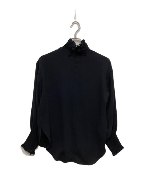 CELERI（セルリ）CELERI (セルリ) シャーリングブラウス / Shirring Blouse ブラック サイズ:freeの古着・服飾アイテム