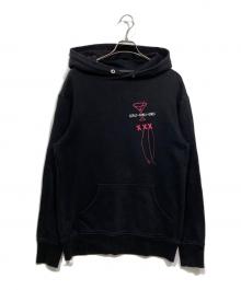 GOD SELECTION XXX×for those who sin（ゴッド セレクション トリプルエックス×フォー・ゾーズ・フー・シン）の古着「プルオーバーパーカー」｜ブラック