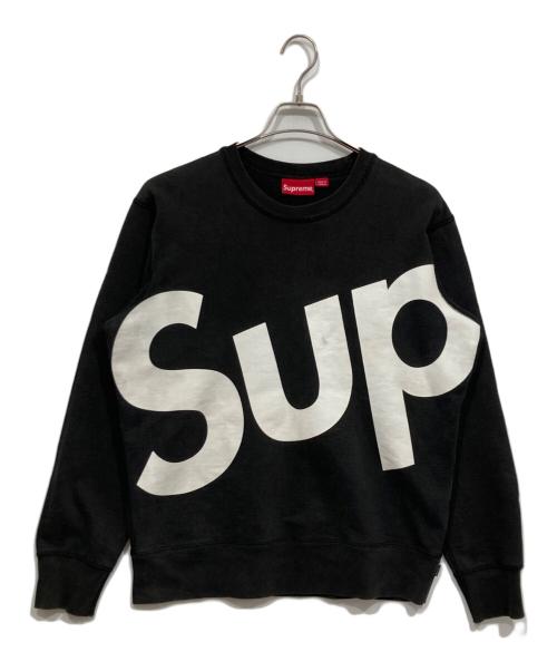 SUPREME（シュプリーム）SUPREME (シュプリーム) Big Logo Crewneck ブラック サイズ:Mの古着・服飾アイテム