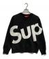 SUPREME（シュプリーム）の古着「Big Logo Crewneck」｜ブラック