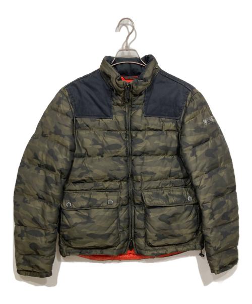 EMPORIO ARMANI JEANS（エンポリオアルマーニジーンズ）EMPORIO ARMANI JEANS (エンポリオアルマーニジーンズ) ダウンジャケット グリーン サイズ:Lの古着・服飾アイテム