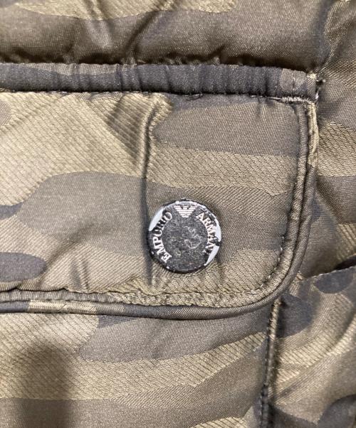 EMPORIO ARMANI JEANS（エンポリオアルマーニジーンズ）EMPORIO ARMANI JEANS (エンポリオアルマーニジーンズ) ダウンジャケット グリーン サイズ:Lの古着・服飾アイテム