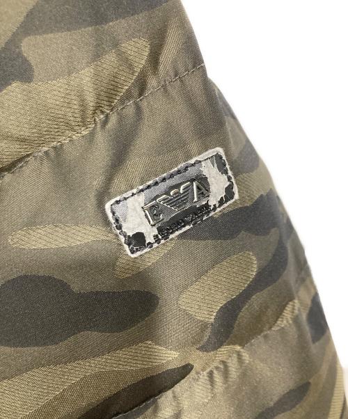 EMPORIO ARMANI JEANS（エンポリオアルマーニジーンズ）EMPORIO ARMANI JEANS (エンポリオアルマーニジーンズ) ダウンジャケット グリーン サイズ:Lの古着・服飾アイテム