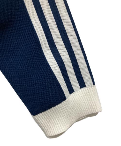 adidas（アディダス）adidas (アディダス) ニットポロワンピース ネイビー サイズ:Mの古着・服飾アイテム