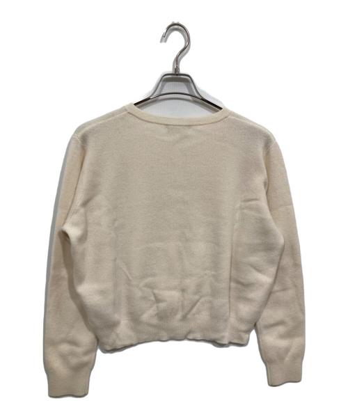 TAKASHIMAYA（高島屋）TAKASHIMAYA (高島屋) カシミヤカーディガン ホワイト サイズ:3Lの古着・服飾アイテム
