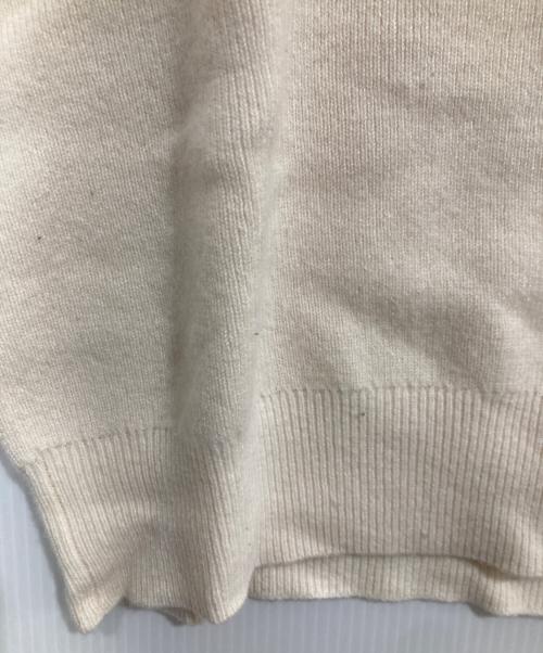 TAKASHIMAYA（高島屋）TAKASHIMAYA (高島屋) カシミヤカーディガン ホワイト サイズ:3Lの古着・服飾アイテム