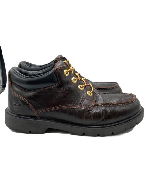 Timberland（ティンバーランド）Timberland (ティンバーランド) レザーデッキブーツ ブラウン サイズ:25.5の古着・服飾アイテム