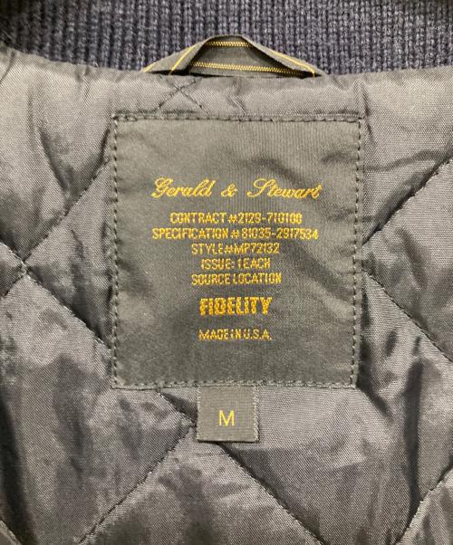 FIDELITY（フィデリティー）FIDELITY (フィデリティー) メルトンスタジャン ネイビー サイズ:Ｍの古着・服飾アイテム