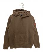 ARC'TERYXアークテリクス）の古着「プルオーバーパーカー / EMBLEM FLEECE HOODY M」｜ブラウン