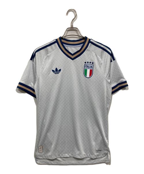 adidas（アディダス）adidas (アディダス) ゲームシャツ/イタリア代表 ブルー サイズ:Lの古着・服飾アイテム