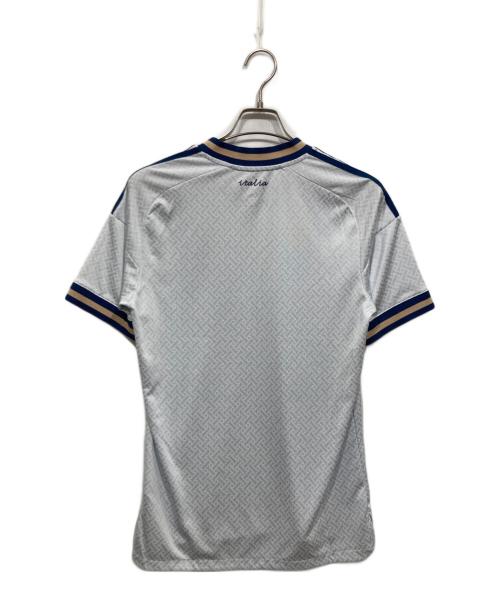 adidas（アディダス）adidas (アディダス) ゲームシャツ/イタリア代表 ブルー サイズ:Lの古着・服飾アイテム