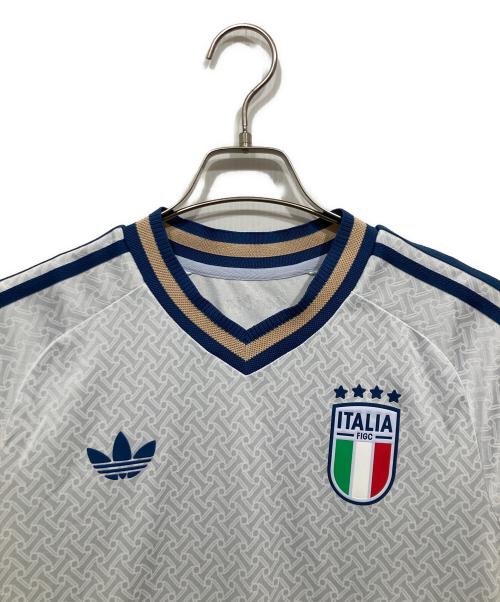 adidas（アディダス）adidas (アディダス) ゲームシャツ/イタリア代表 ブルー サイズ:Lの古着・服飾アイテム