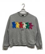 OYオーワイ）の古着「ベアープリントスウェット」｜グレー