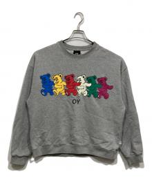 OY（オーワイ）の古着「ベアープリントスウェット」｜グレー