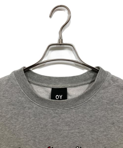 OY（オーワイ）OY (オーワイ) ベアープリントスウェット グレー サイズ:1の古着・服飾アイテム