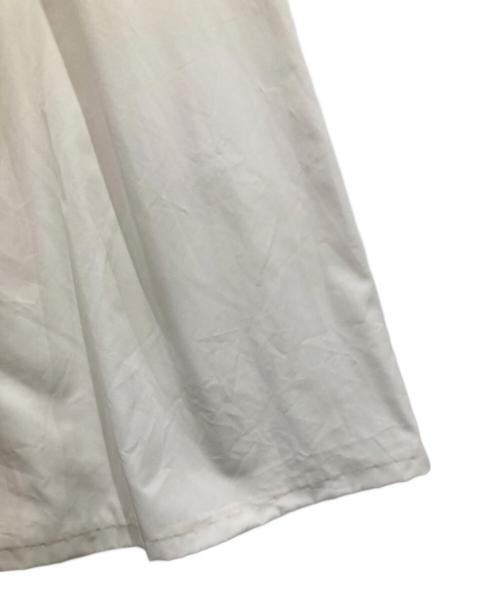 Adam et Rope（アダム エ ロペ）Adam et Rope (アダム エ ロペ) タフタコンビワンピース ホワイト サイズ:FREEの古着・服飾アイテム