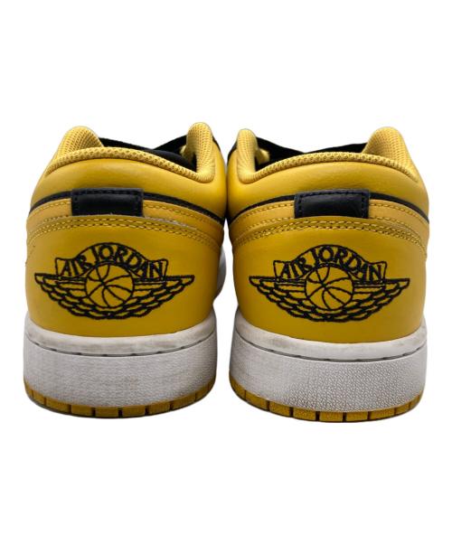 NIKE（ナイキ）NIKE (ナイキ) AIR JORDAN 1 LOW ブラック×イエロー サイズ:27.5の古着・服飾アイテム