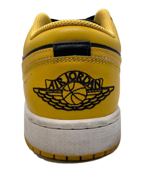 NIKE（ナイキ）NIKE (ナイキ) AIR JORDAN 1 LOW ブラック×イエロー サイズ:27.5の古着・服飾アイテム