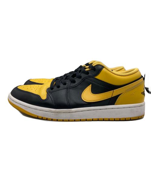 NIKE（ナイキ）NIKE (ナイキ) AIR JORDAN 1 LOW ブラック×イエロー サイズ:27.5の古着・服飾アイテム