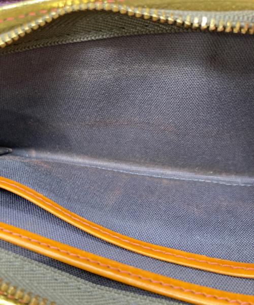Vivienne Westwood（ヴィヴィアンウエストウッド）Vivienne Westwood (ヴィヴィアンウエストウッド) SIVA パテントレザー ラウンドファスナー長財布 マルチカラーの古着・服飾アイテム