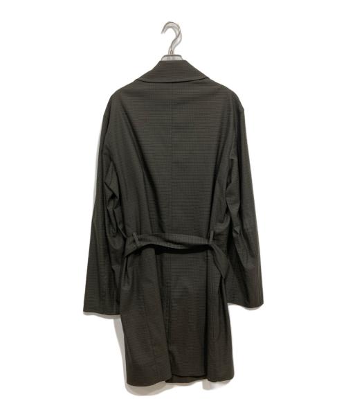 Calvin Klein（カルバンクライン）Calvin Klein (カルバンクライン) ステンカラーコート ブラウン サイズ:Lの古着・服飾アイテム