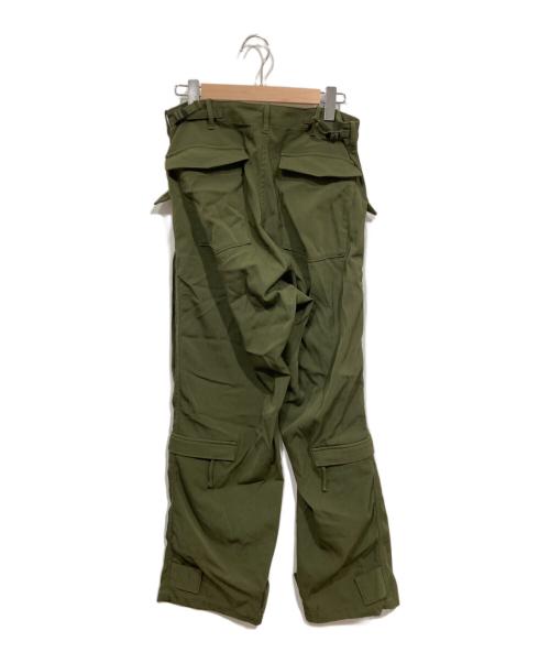 BEAMS PLUS（ビームスプラス）BEAMS PLUS (ビームスプラス) ミリタリージップ トラウザーズ オリーブ サイズ:Ｍの古着・服飾アイテム