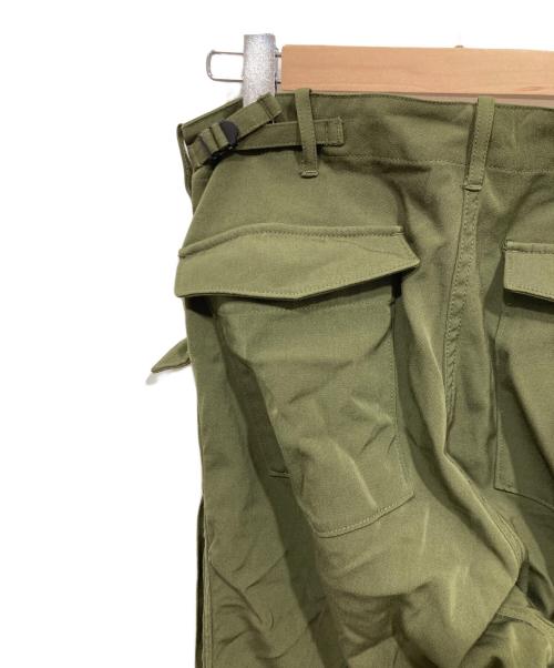 BEAMS PLUS（ビームスプラス）BEAMS PLUS (ビームスプラス) ミリタリージップ トラウザーズ オリーブ サイズ:Ｍの古着・服飾アイテム