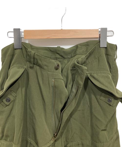 BEAMS PLUS（ビームスプラス）BEAMS PLUS (ビームスプラス) ミリタリージップ トラウザーズ オリーブ サイズ:Ｍの古着・服飾アイテム