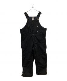 CarHartt（カーハート）の古着「ダブルニー オーバーオール」｜ブラック