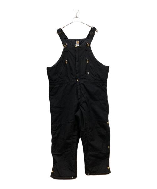 CarHartt（カーハート）CarHartt (カーハート) ダブルニー オーバーオール ブラック サイズ:サイズ不明の古着・服飾アイテム