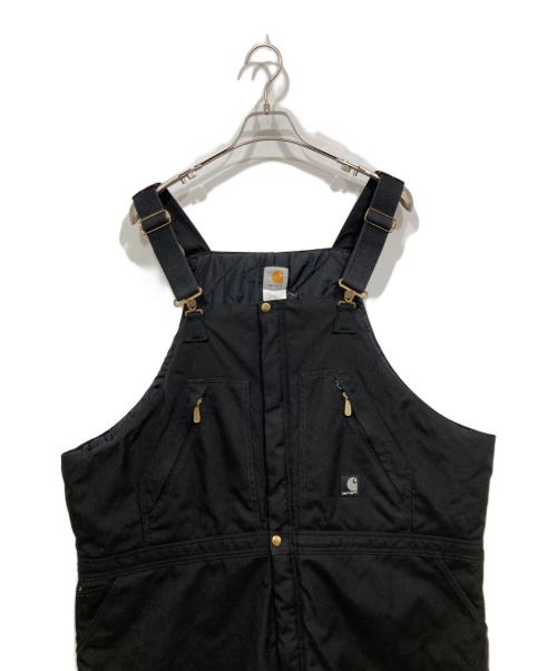 CarHartt（カーハート）CarHartt (カーハート) ダブルニー オーバーオール ブラック サイズ:サイズ不明の古着・服飾アイテム