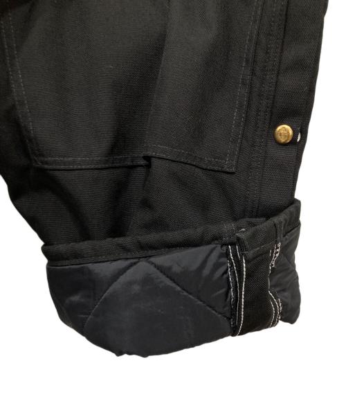 CarHartt（カーハート）CarHartt (カーハート) ダブルニー オーバーオール ブラック サイズ:サイズ不明の古着・服飾アイテム