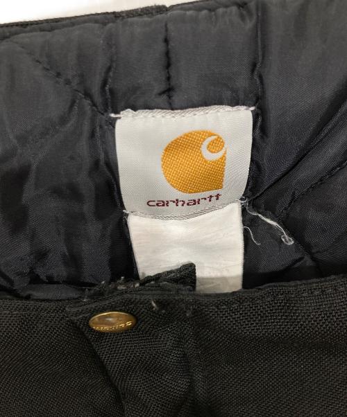 CarHartt（カーハート）CarHartt (カーハート) ダブルニー オーバーオール ブラック サイズ:サイズ不明の古着・服飾アイテム