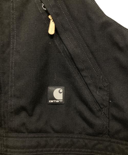 CarHartt（カーハート）CarHartt (カーハート) ダブルニー オーバーオール ブラック サイズ:サイズ不明の古着・服飾アイテム