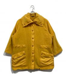 Weekend by Max Mara（ウィークエンド マックスマーラ）の古着「切替コート」｜イエロー