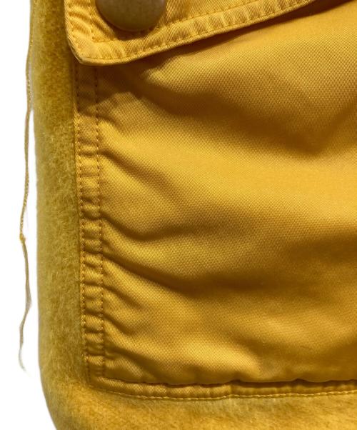 Weekend by Max Mara（ウィークエンド マックスマーラ）Weekend by Max Mara (ウィークエンド マックスマーラ) 切替コート イエロー サイズ:42の古着・服飾アイテム